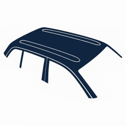 Geïntegreerde dakrailing